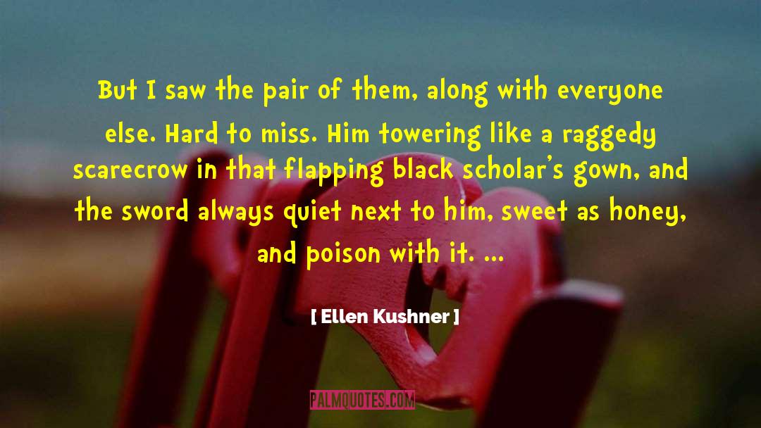 Flapping quotes by Ellen Kushner