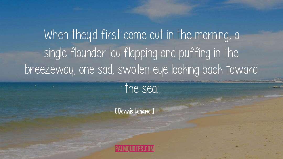 Flapping quotes by Dennis Lehane