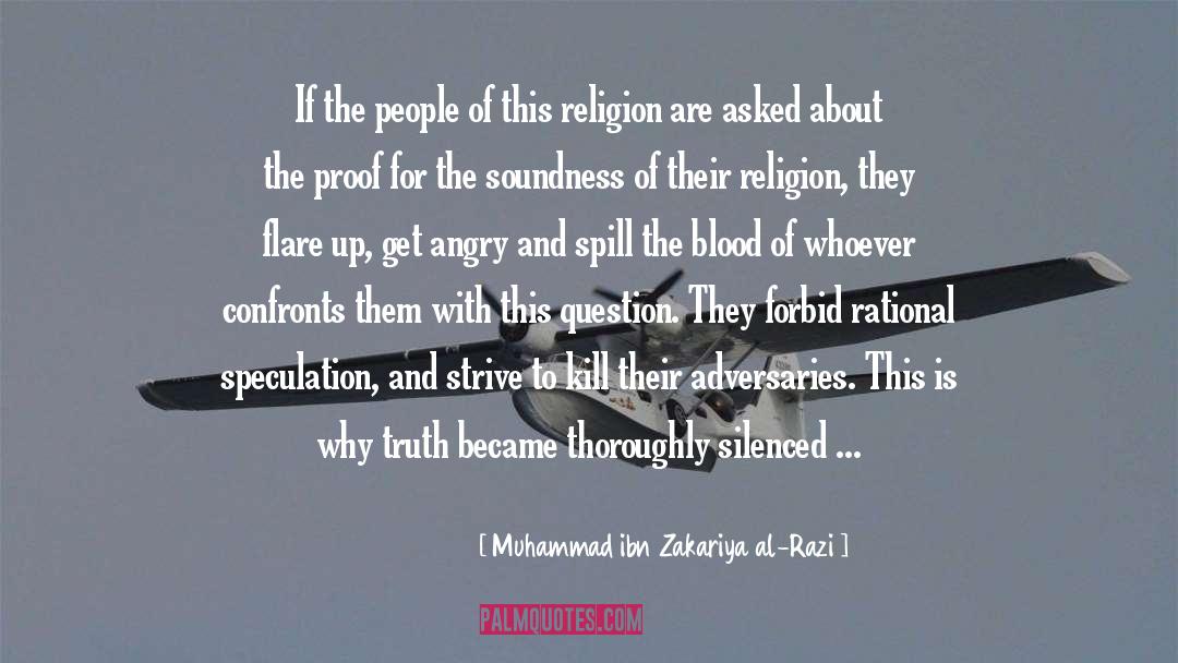 Flare quotes by Muhammad Ibn Zakariya Al-Razi