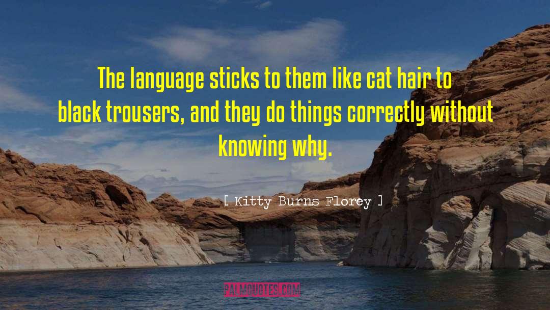 Flared Trousers quotes by Kitty Burns Florey