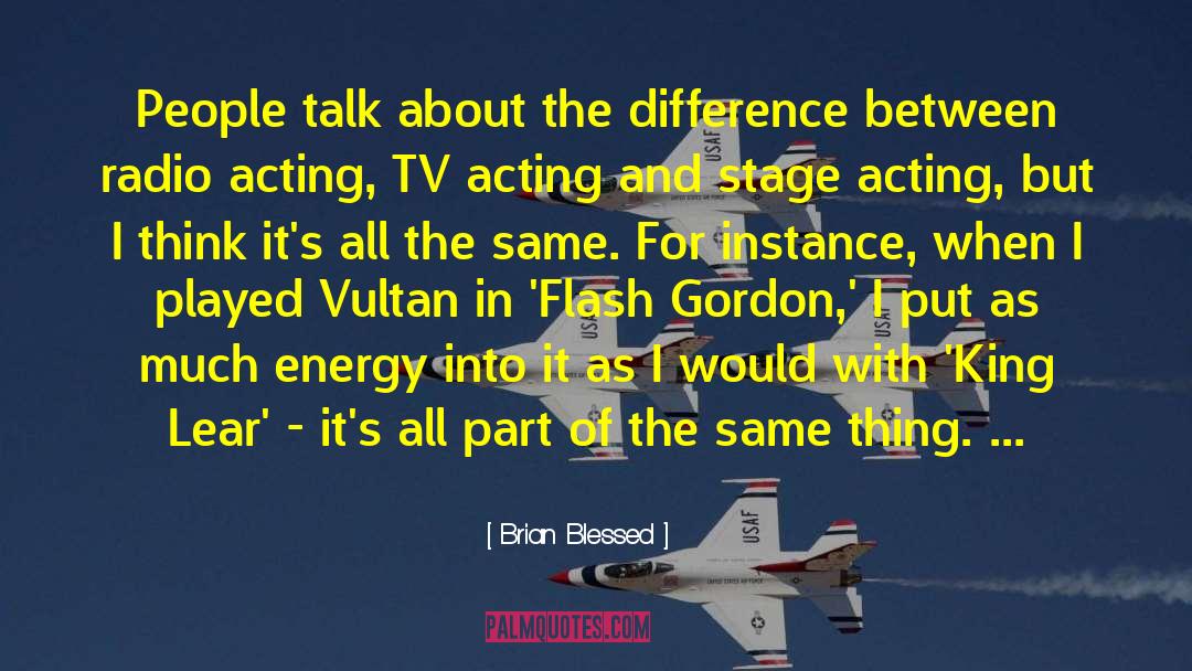 Flash Attosecond quotes by Brian Blessed