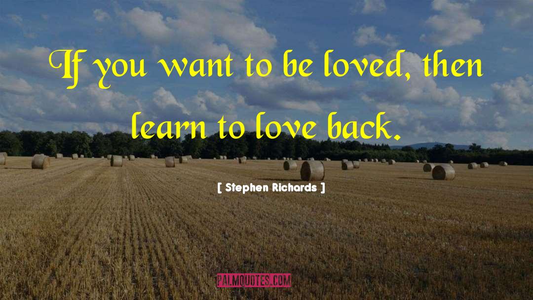 Flash Back quotes by Stephen Richards