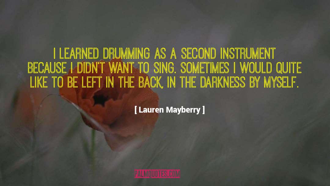 Flash Back quotes by Lauren Mayberry