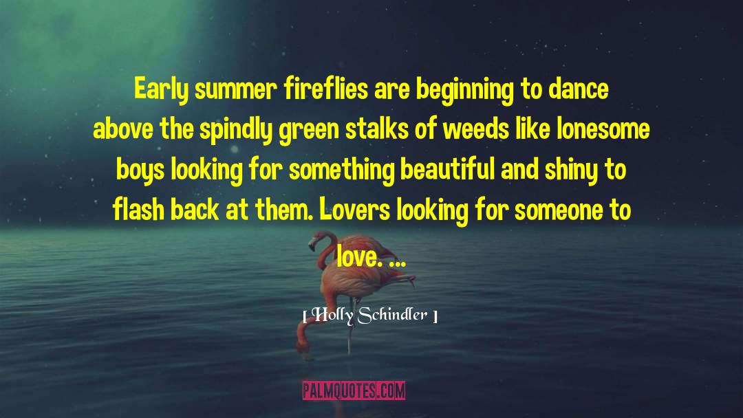 Flash Back quotes by Holly Schindler