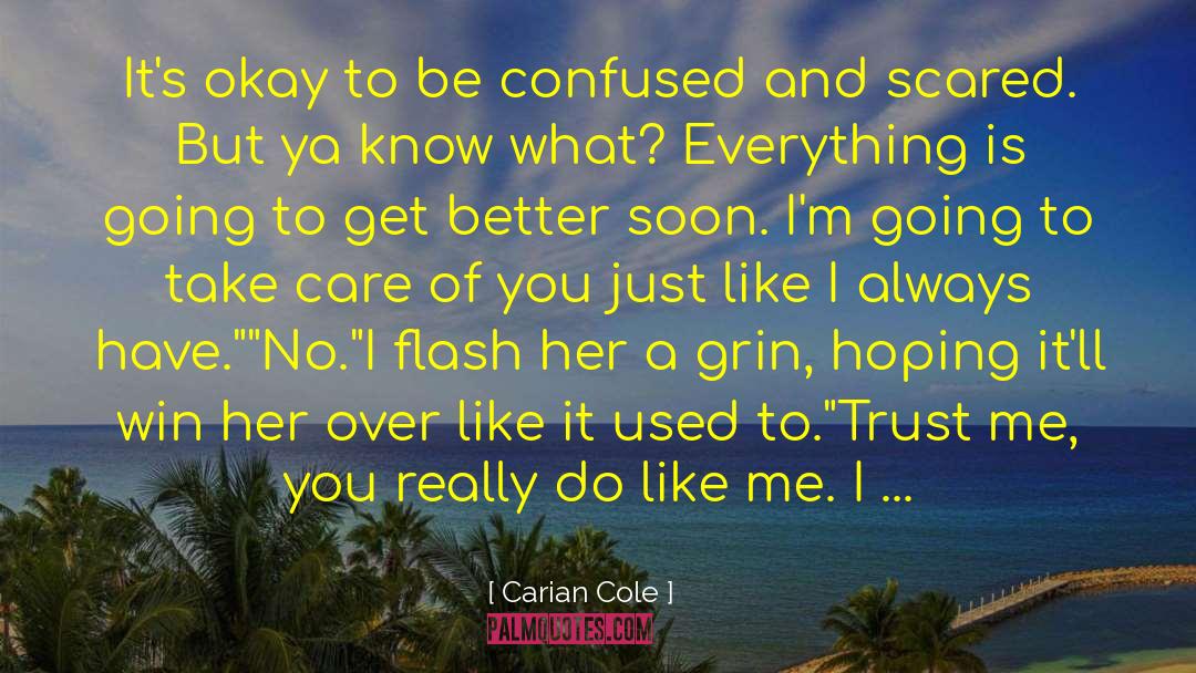 Flash Backs quotes by Carian Cole