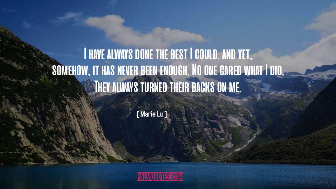 Flash Backs quotes by Marie Lu