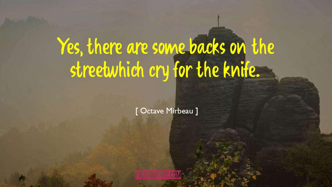 Flash Backs quotes by Octave Mirbeau