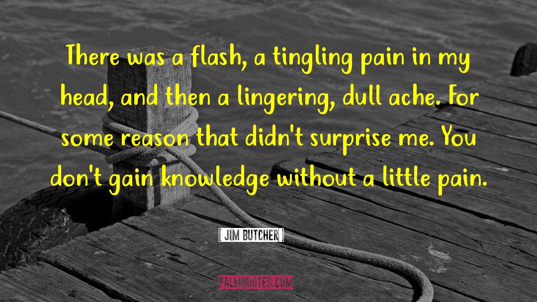 Flash Floods quotes by Jim Butcher