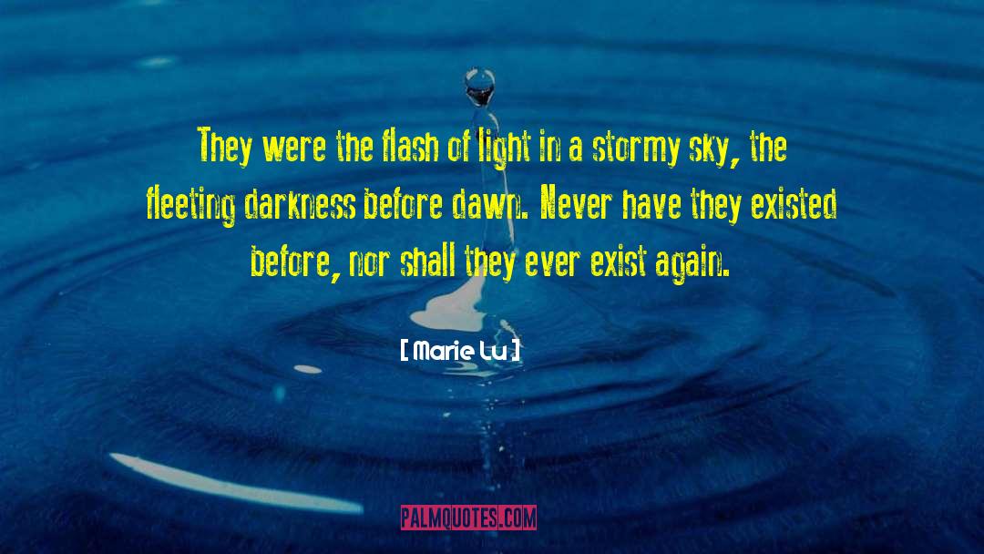 Flash Of Light quotes by Marie Lu