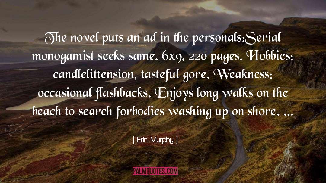 Flashbacks quotes by Erin Murphy