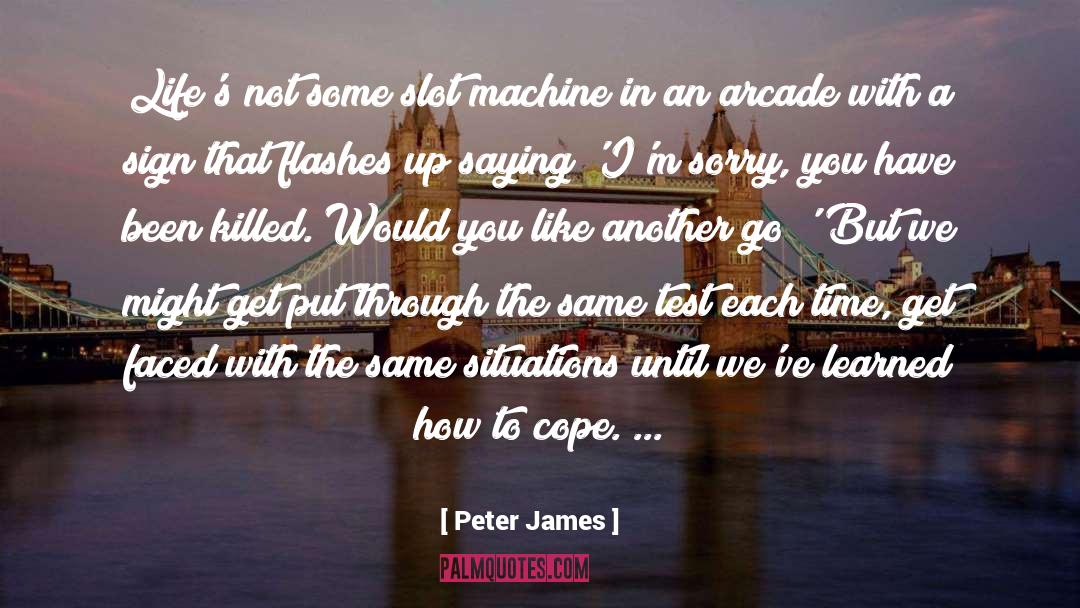 Flashes quotes by Peter James