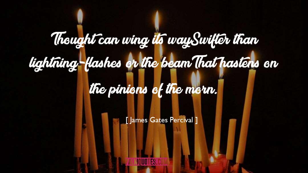 Flashes quotes by James Gates Percival