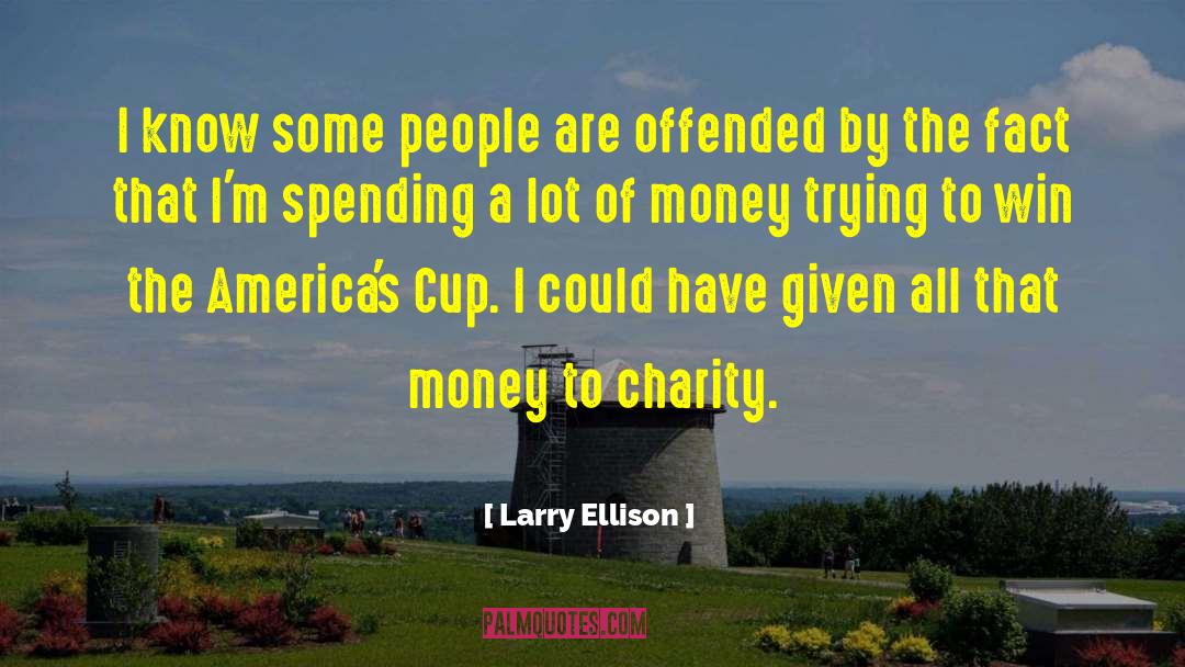 Flashing Money quotes by Larry Ellison