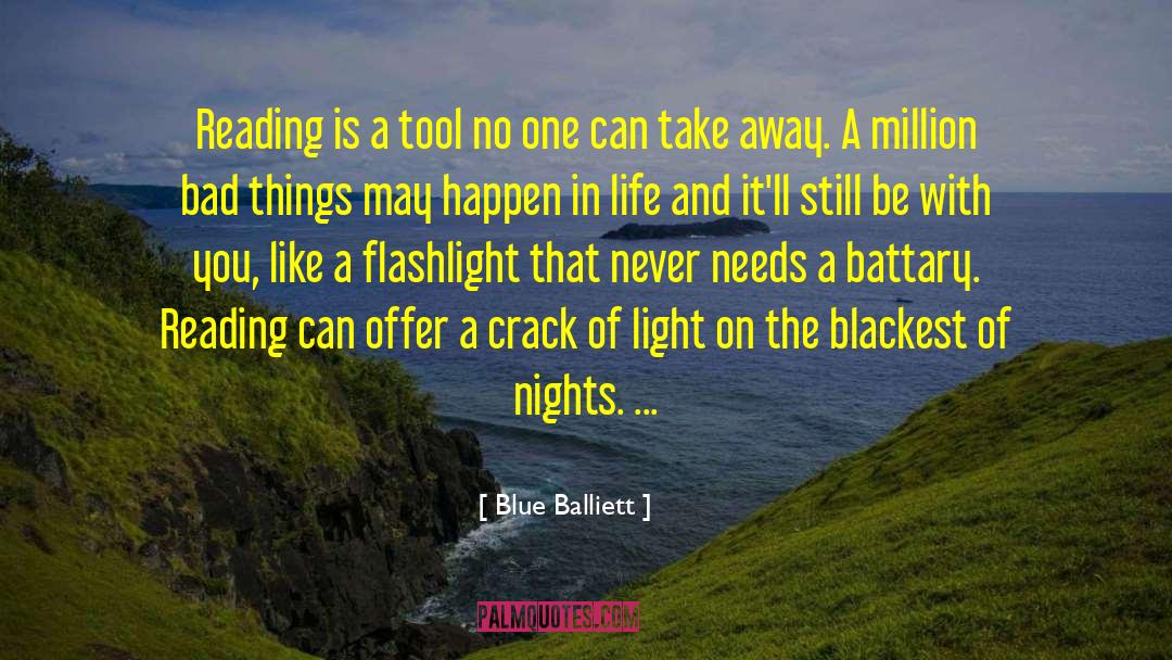 Flashlight quotes by Blue Balliett