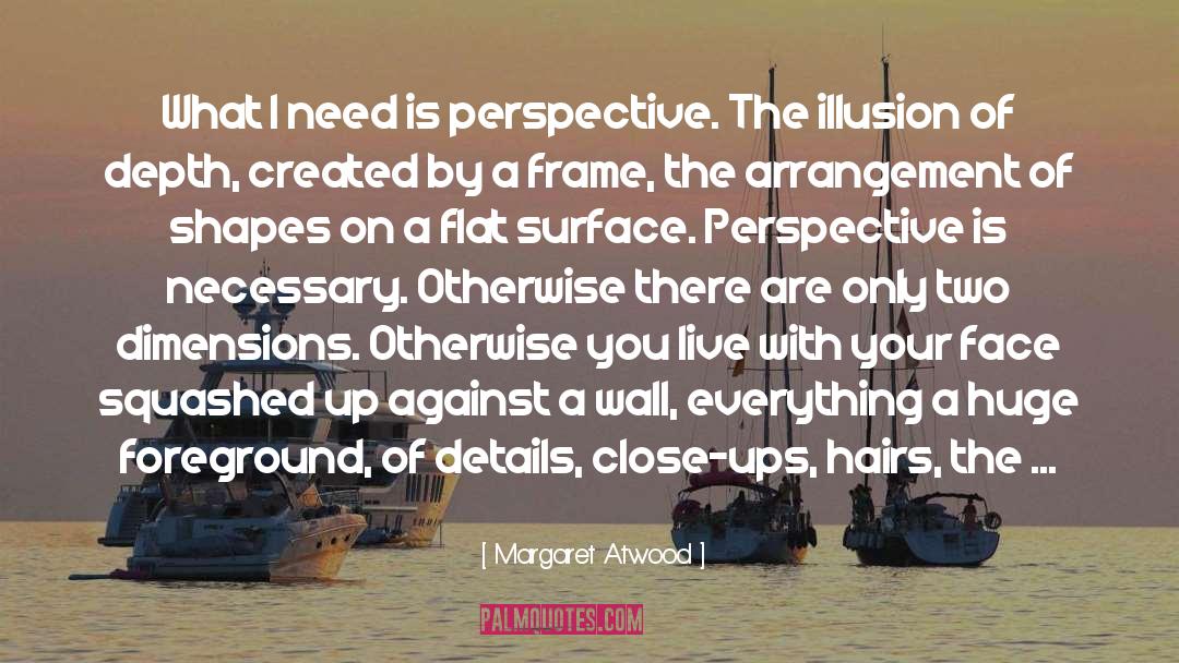 Flat Face quotes by Margaret Atwood