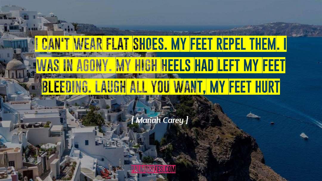 Flat Shoes quotes by Mariah Carey