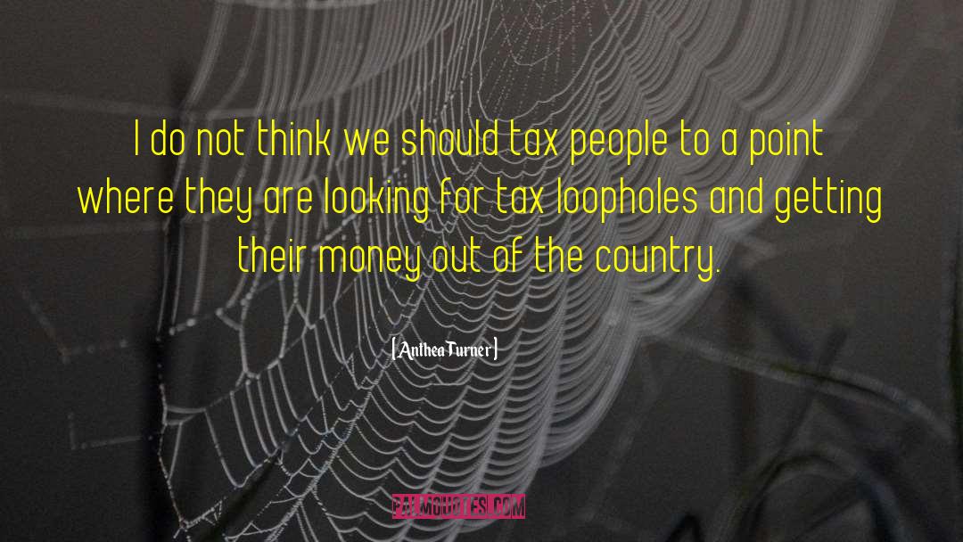 Flat Tax quotes by Anthea Turner