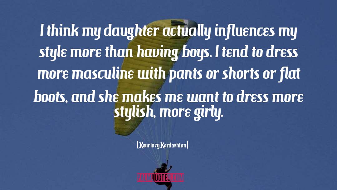 Flats quotes by Kourtney Kardashian