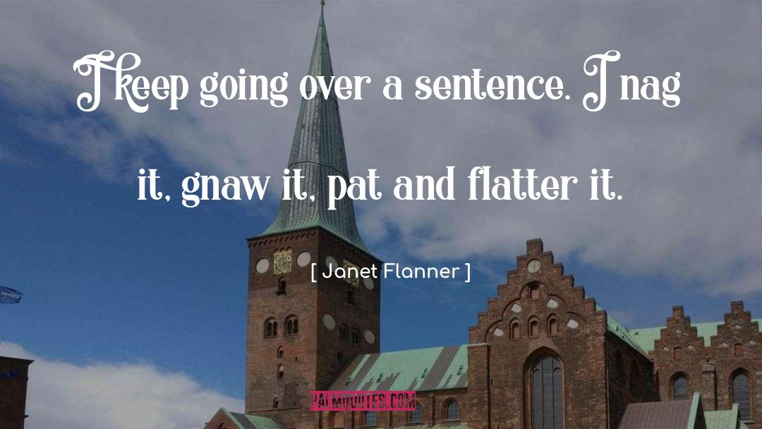 Flatter quotes by Janet Flanner