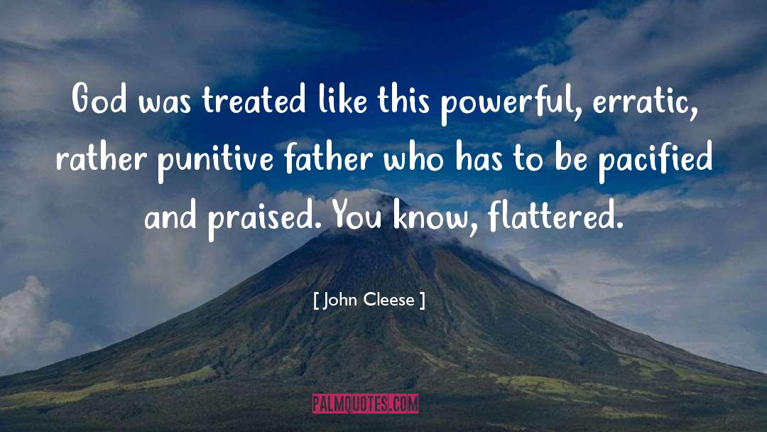 Flattered quotes by John Cleese