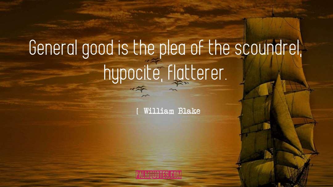 Flatterer quotes by William Blake