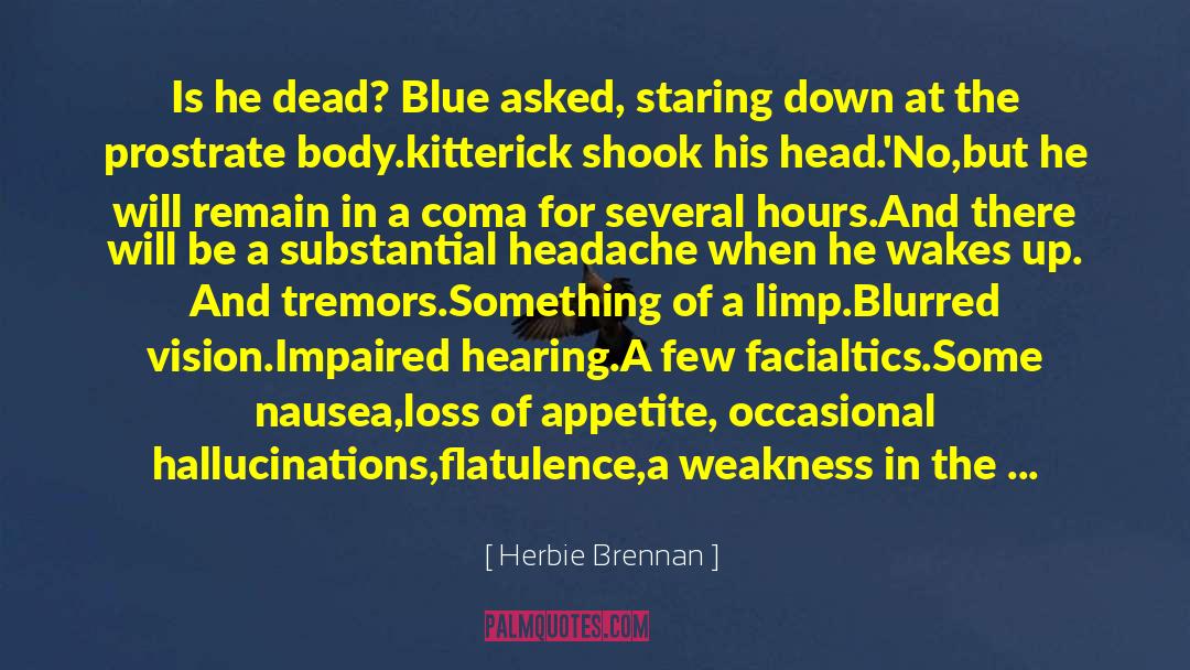 Flatulence quotes by Herbie Brennan