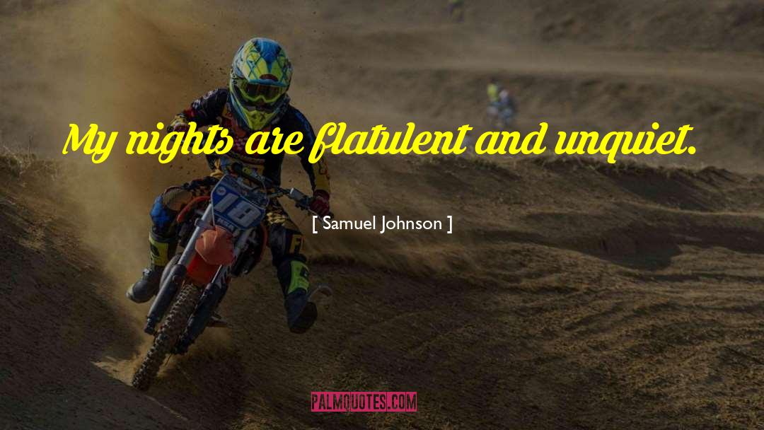 Flatulence quotes by Samuel Johnson