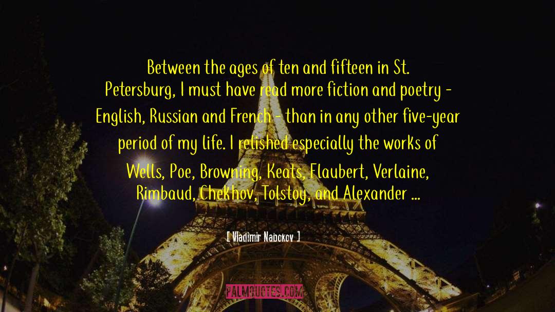 Flaubert quotes by Vladimir Nabokov