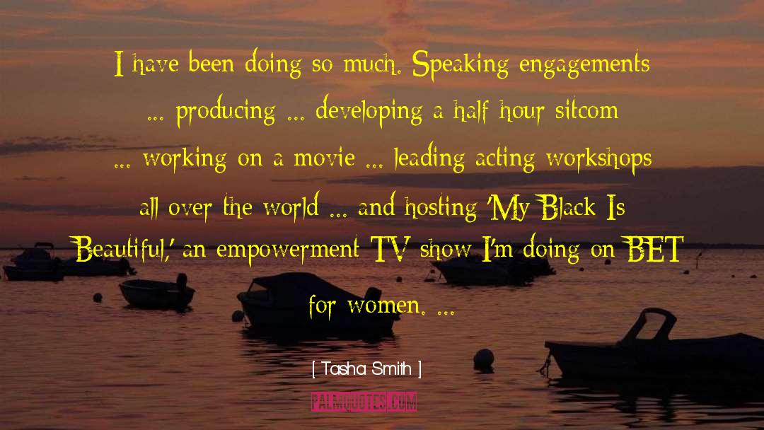 Flauvic Acting quotes by Tasha Smith