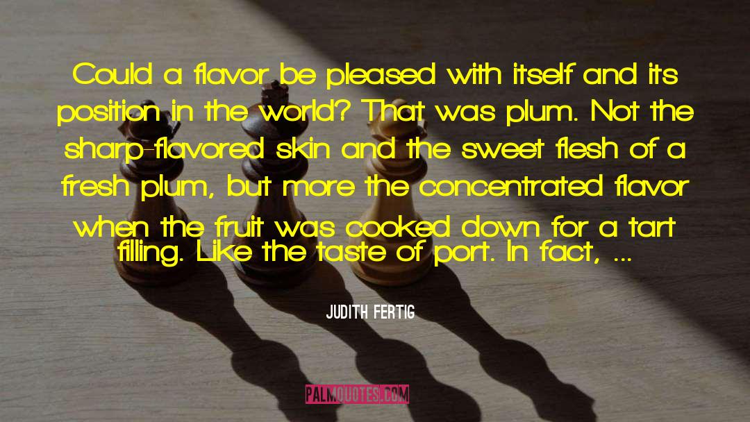 Flavor Fav quotes by Judith Fertig