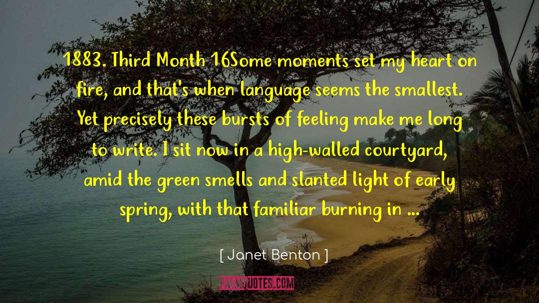 Flavor Of The Month quotes by Janet Benton