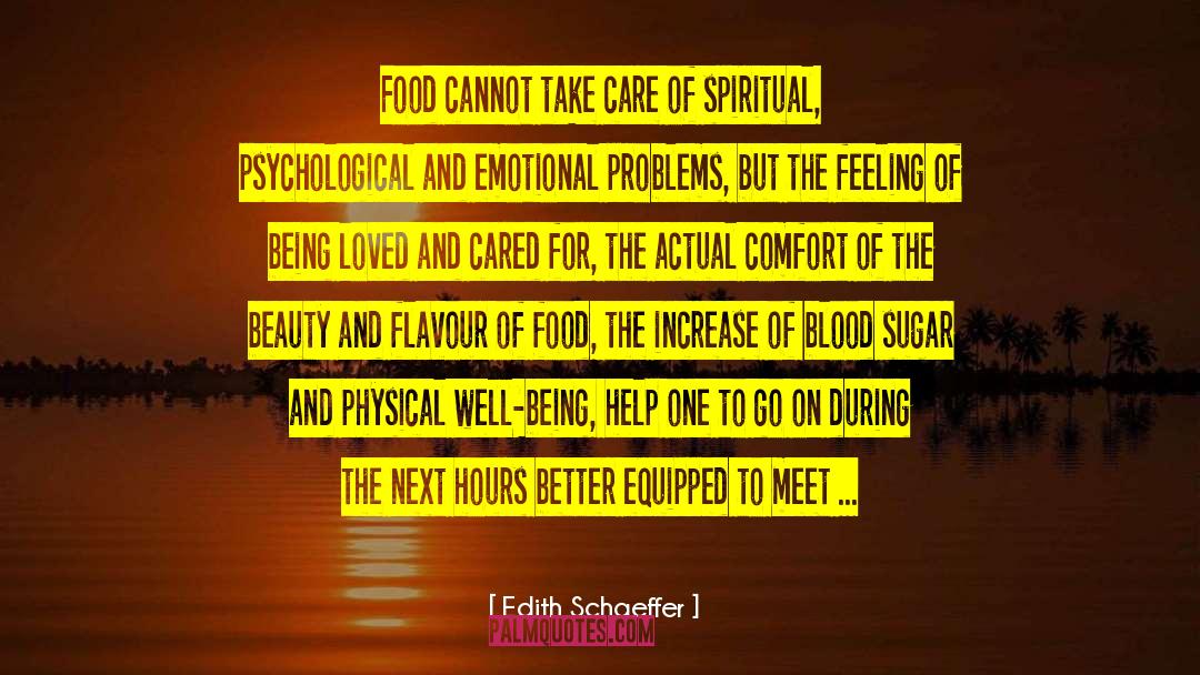 Flavour quotes by Edith Schaeffer