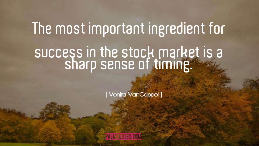 Flavouring Ingredient quotes by Venita VanCaspel