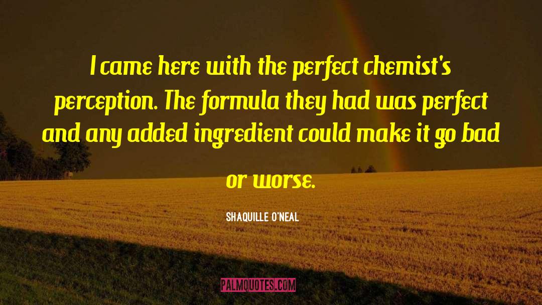 Flavouring Ingredient quotes by Shaquille O'Neal