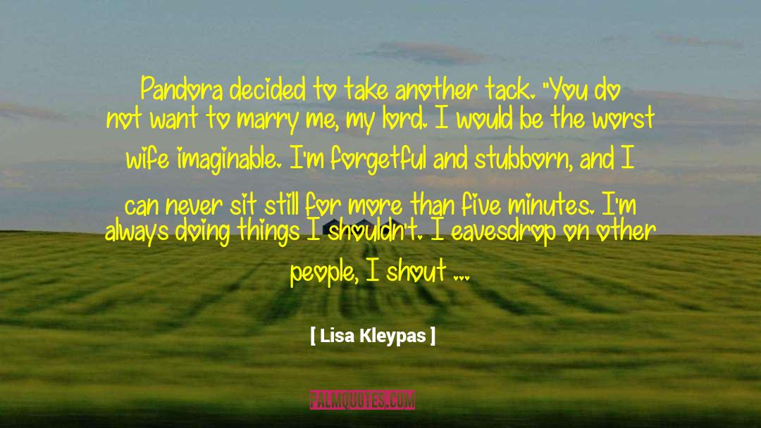 Flawed Character quotes by Lisa Kleypas