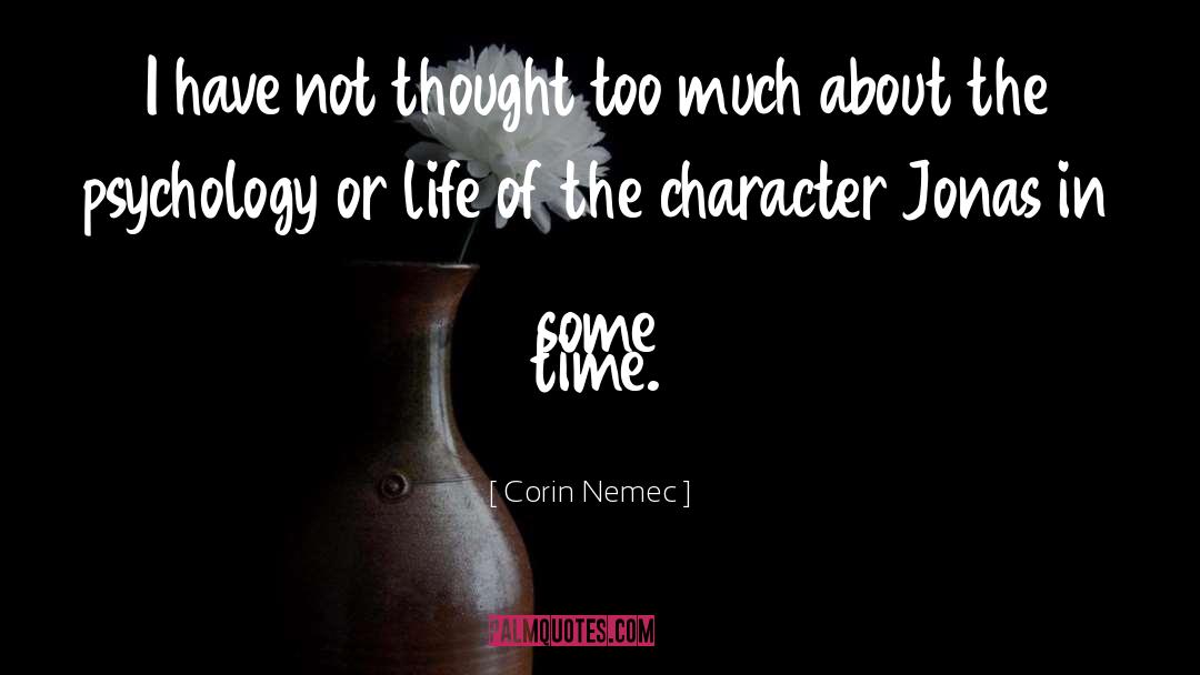 Flawed Character quotes by Corin Nemec