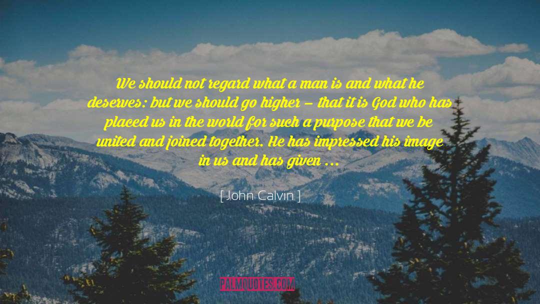 Flawed Humanity quotes by John Calvin