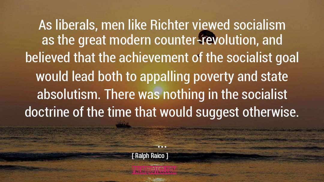 Flawed Socialist Doctrine quotes by Ralph Raico