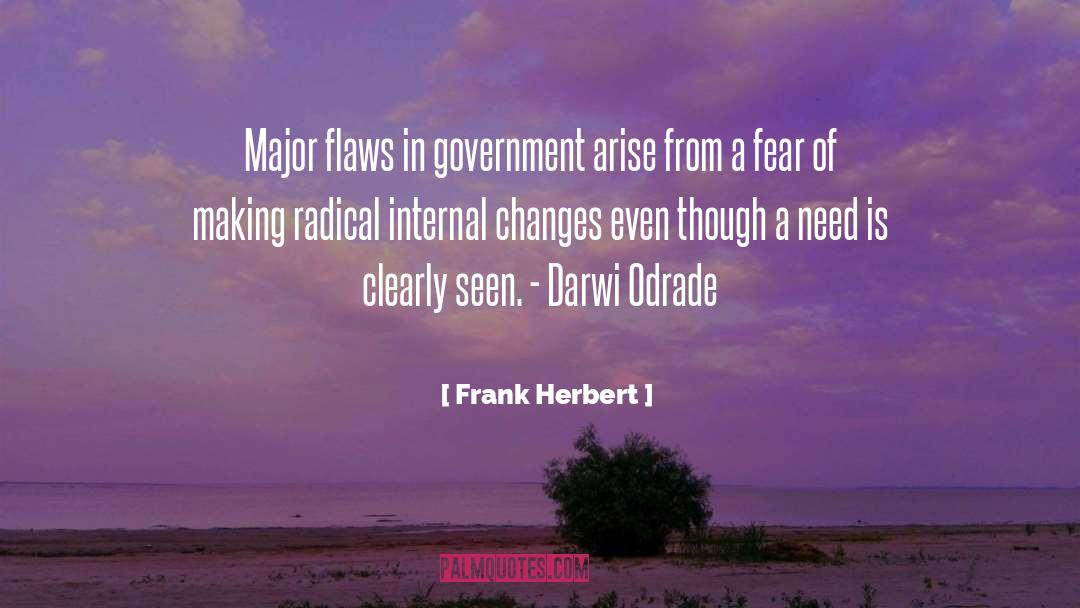 Flaws quotes by Frank Herbert