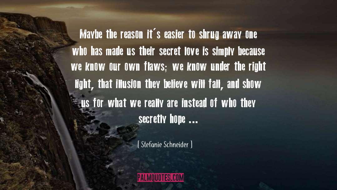 Flaws quotes by Stefanie Schneider