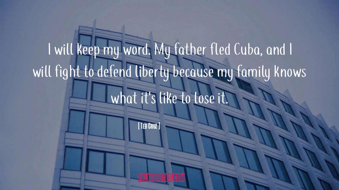 Fled quotes by Ted Cruz