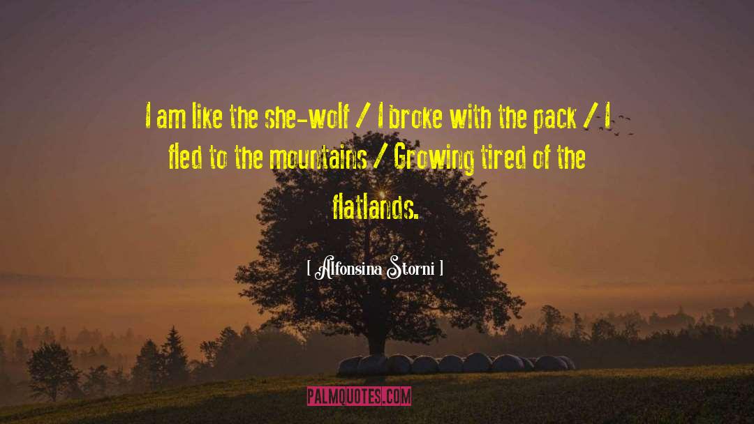 Fled quotes by Alfonsina Storni