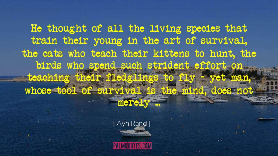 Fledglings quotes by Ayn Rand