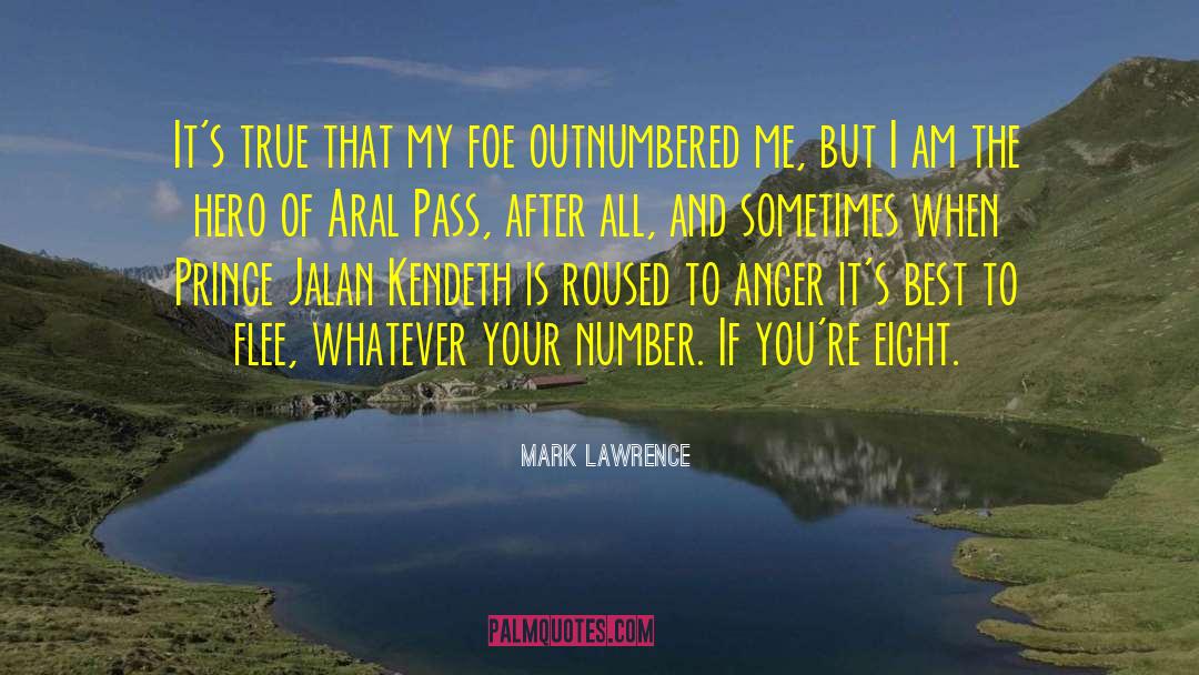 Flee quotes by Mark Lawrence