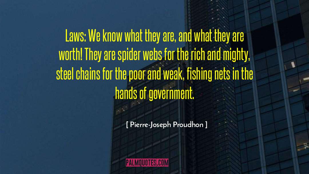 Fleecy Web quotes by Pierre-Joseph Proudhon