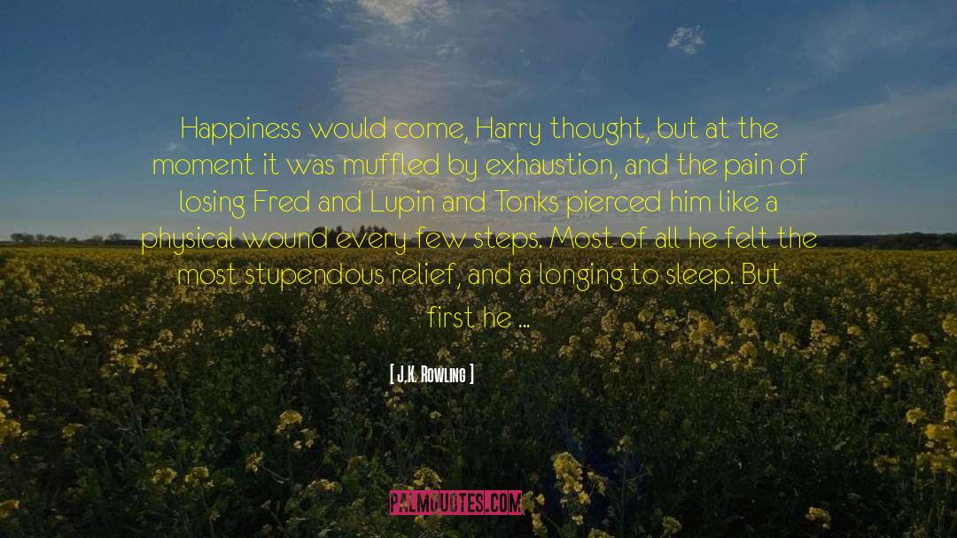 Fleeting Happiness quotes by J.K. Rowling
