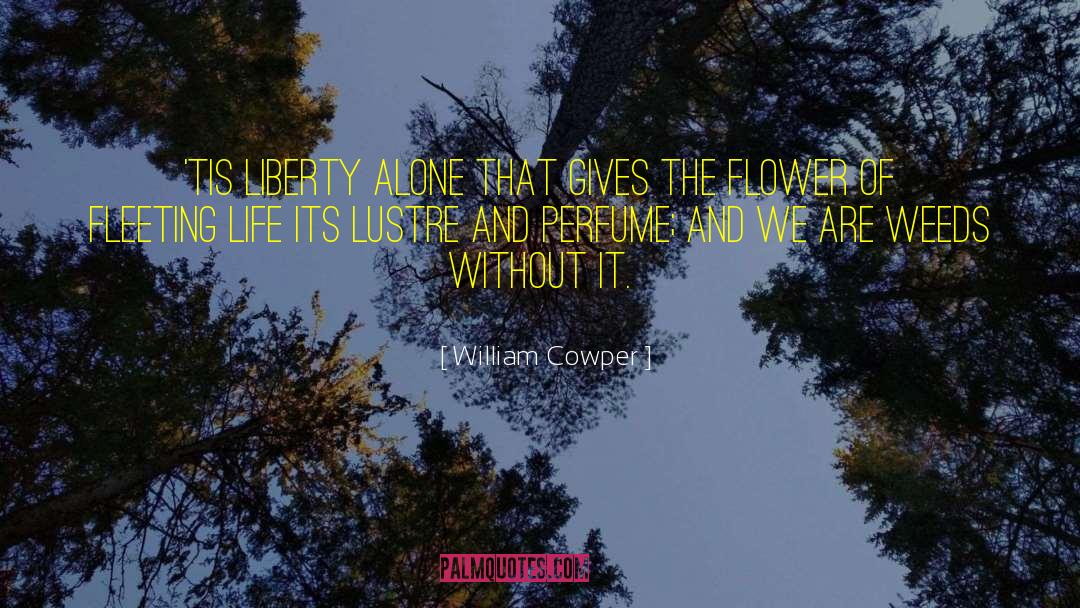 Fleeting Life quotes by William Cowper