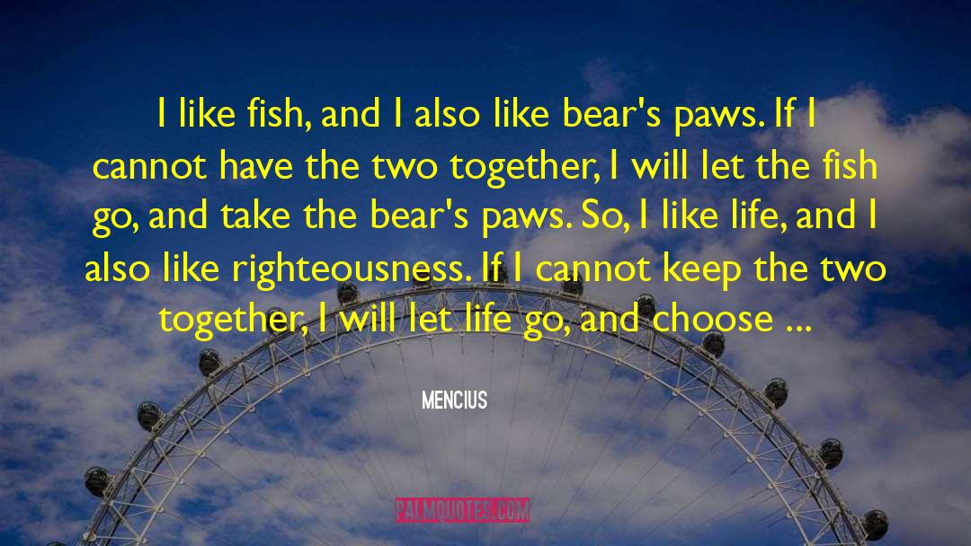 Fleeting Life quotes by Mencius