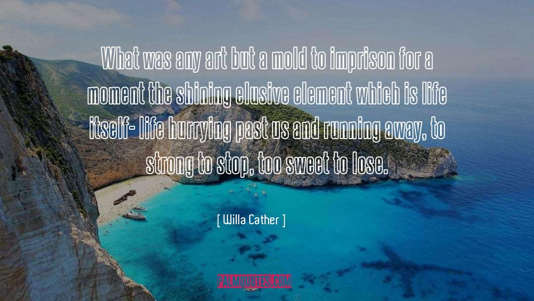 Fleeting Moment quotes by Willa Cather