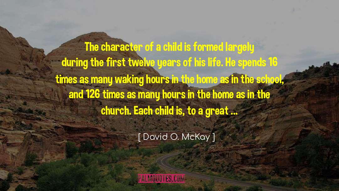 Fleeting Nature Of Life quotes by David O. McKay